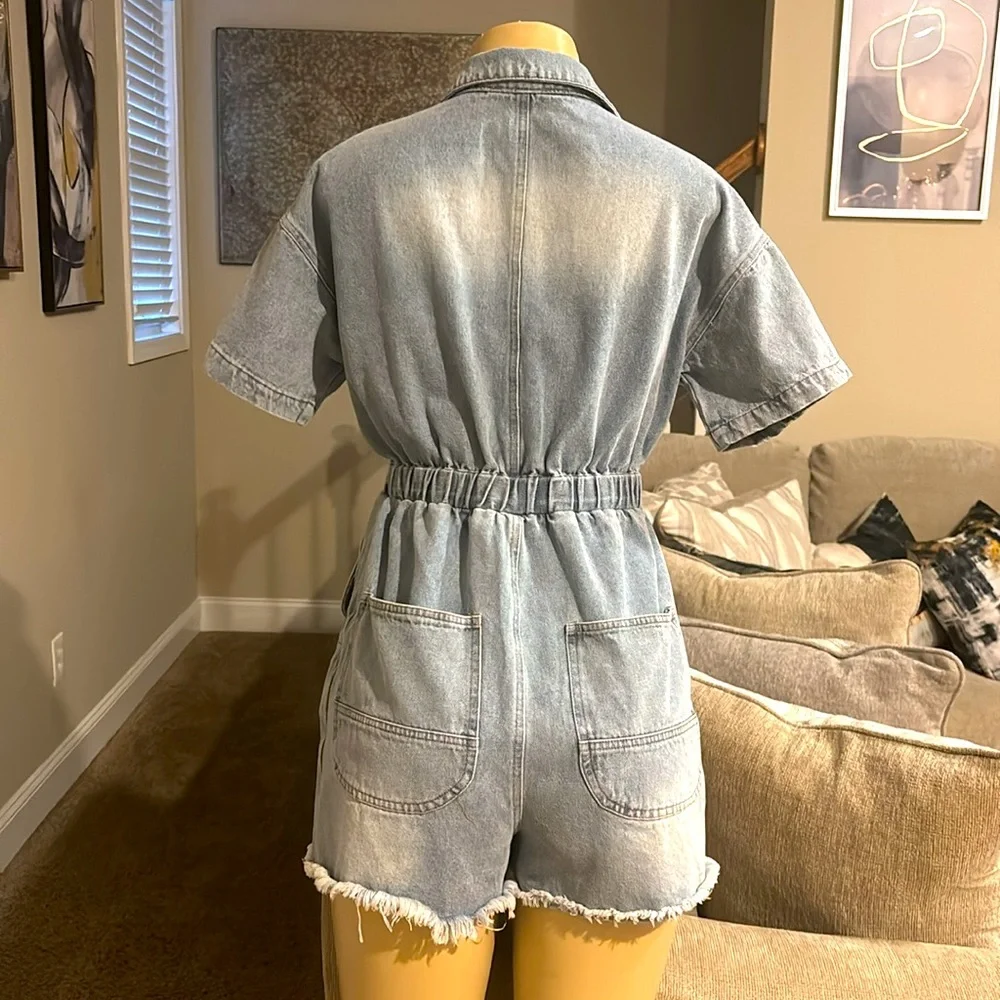 Love + Harmony denim romper size S - Picture 9 of 11
